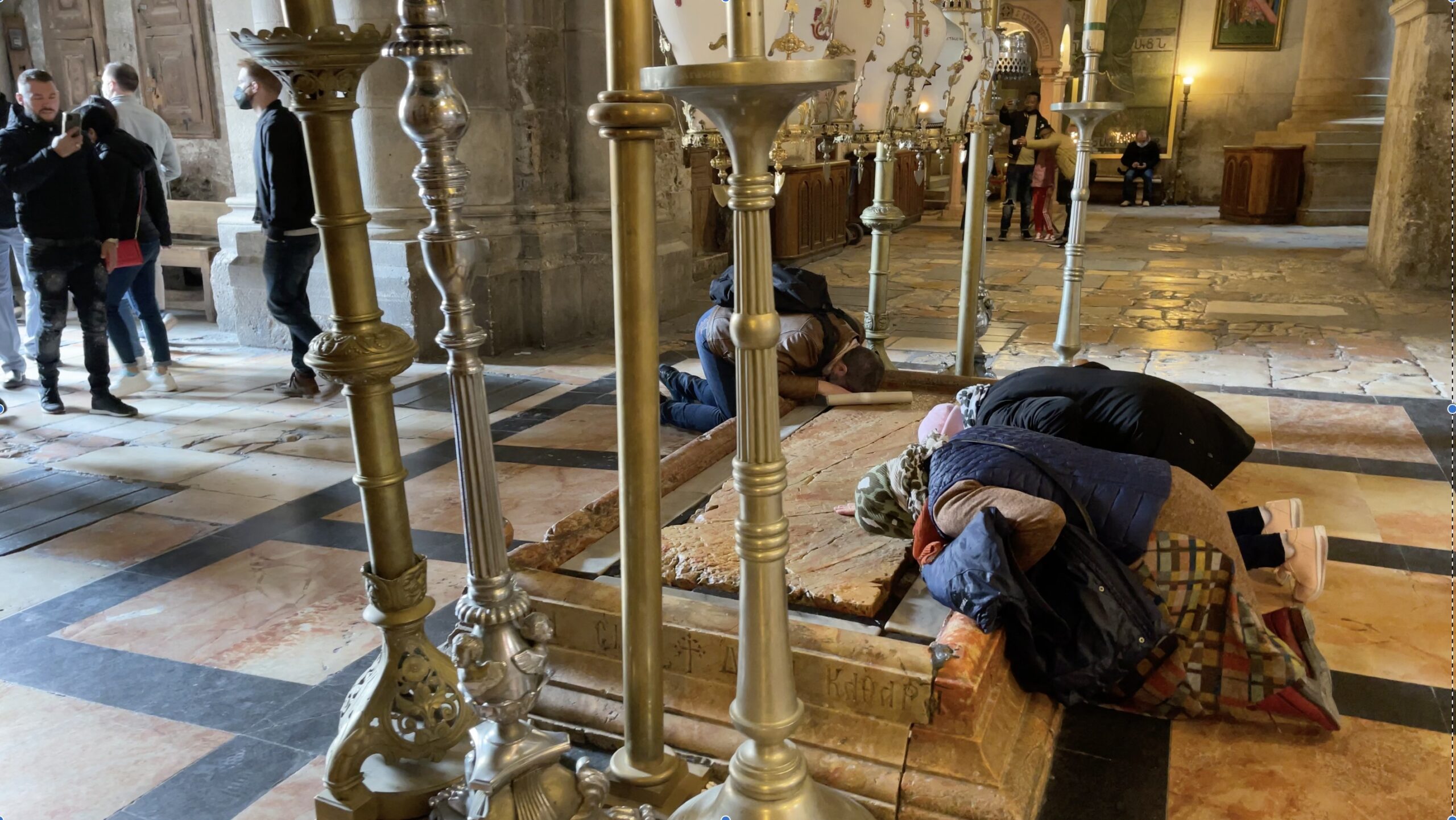 La tumba donde la Jesús fue enterrado, y resucitó, según cuenta la Biblia